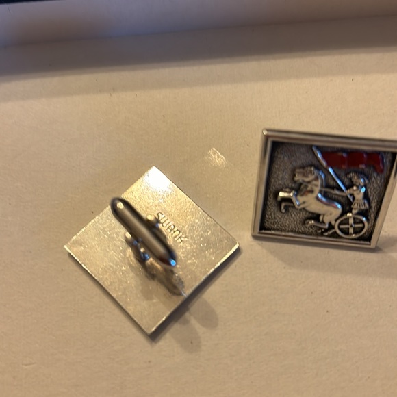 Vintage swank men’s cuff links - Picture 2 of 3